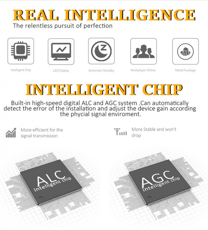 2G 3G 4G 트리 밴드 중계 장치, 850 / 1800 / 2100MHz 셀룰러 신호 중계기 1