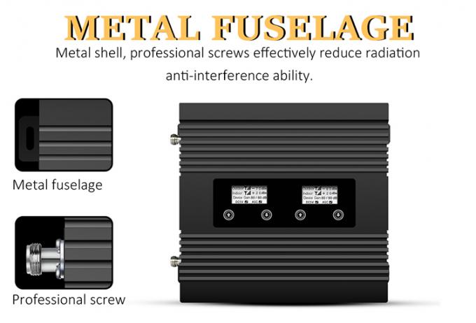 2G 3G 4G 트리 밴드 중계 장치, 850 / 1800 / 2100MHz 셀룰러 신호 중계기 5