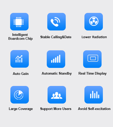 GSM LTE 2G 4G 신호 중계기, 보더폰 오렌지색 O2 티모바일 휴대폰 증폭기 1