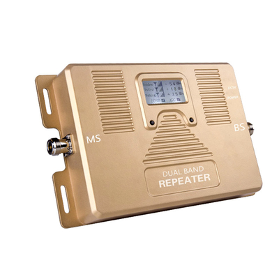 주문 LCD 디스플레이 이중 대역 휴대폰 증폭기 장비 이지에스엠 900 1800MHz 속도 2G / 4G 온라인 제품