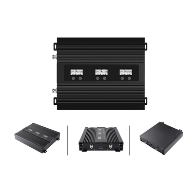 주문 강력한 80dB 트라이 밴드 모바일 신호 승압 증폭기 800MHz 900MHz 2600MHz 온라인 제품