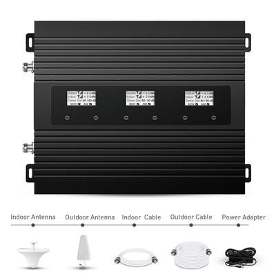 주문 80dB 게인 멀티 밴드 휴대폰 신호 부스터 800MHz 900MHz 1800MHz 온라인 제품