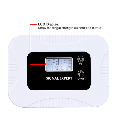 주문 70dB는 4G 레인지확장기에게 2100MHz 무선 네트워크 신호 증폭기를 가져다 줍니다 온라인 제품