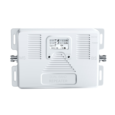 주문 1800MHz 2100MHz 70dB 이중 대역 신호 증폭기 중계기 2G 3G 4G 온라인 제품