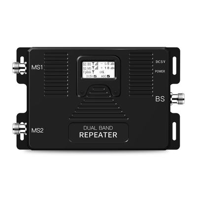 주문 듀얼 밴드 1800MHz 2100MHz 모바일 신호 부스터들 출력 전원 20dBm 온라인 제품