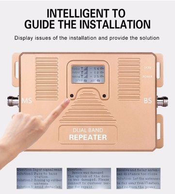 ATNJ 1800 2100MHz 2g 3g 4g ALC 무선 네트워크 중계기 이중 대역 라이이트