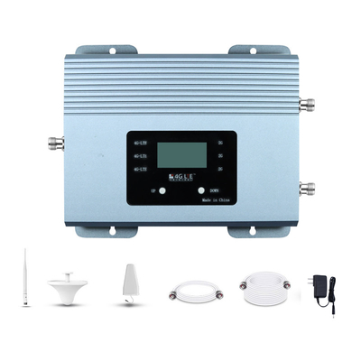 실시간 출력은 20dBm GSM900 LTE 이중 대역 현명한 모바일 신호 증폭기에게 4G 2100MHz명 2G 3G 4G 중계기를 보여줍니다
