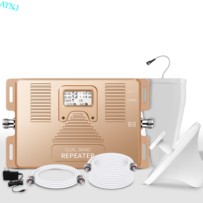 좋은 가격 듀얼 밴드 1800/2100MHz 2G/3G/4G 신호 증폭기 (LCD 디스플레이 포함) 온라인으로
