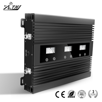 80dB 게인 멀티 밴드 휴대폰 신호 부스터 800MHz 900MHz 1800MHz