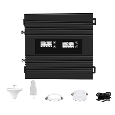 80dB 이중 대역 신호 증폭기 900MHz 1800MHz 모바일 신호 중계기