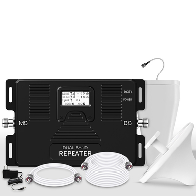 2G 3G 4G 70dB 이중 대역 레인지확장기 부스터 850MHz 2100MHz명